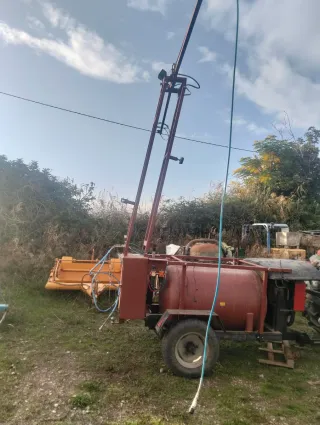 Remolque compresor para poda