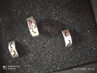 Conjunto Pendientes Colgante Plata Artesanía