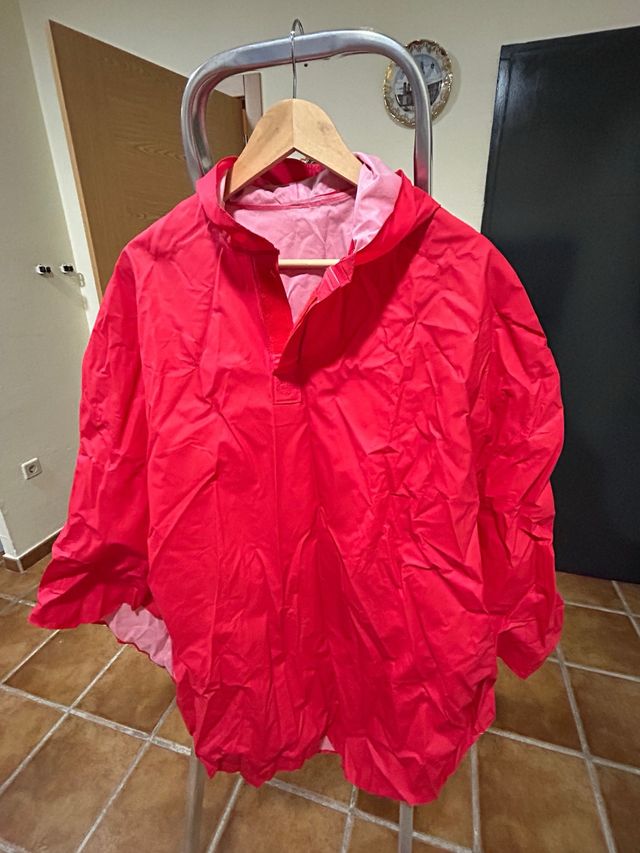 Impermeable Rojo Talla Única