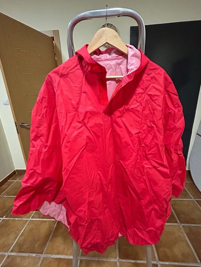Impermeable Rojo Talla Única
