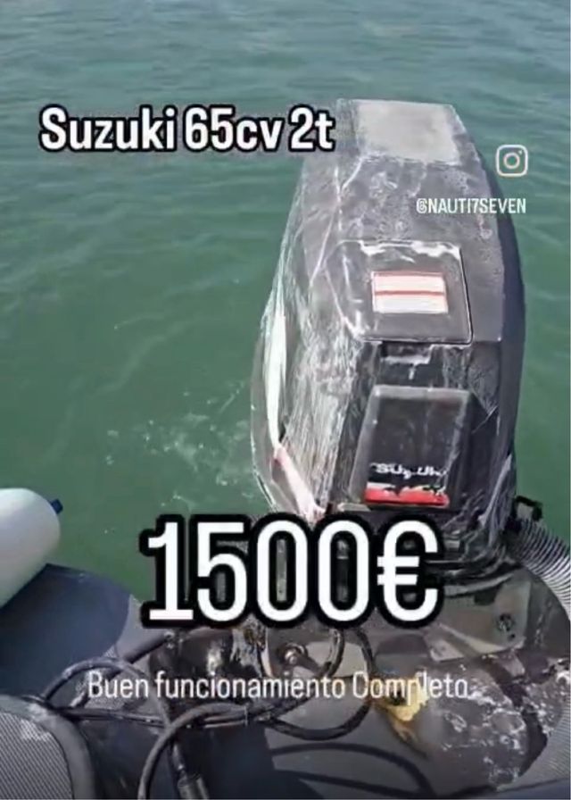 Suzuki 65cv 2t - 1500€