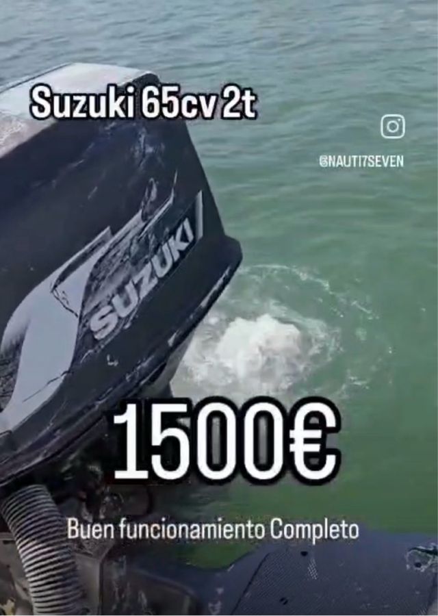 Suzuki 65cv 2t - 1500€