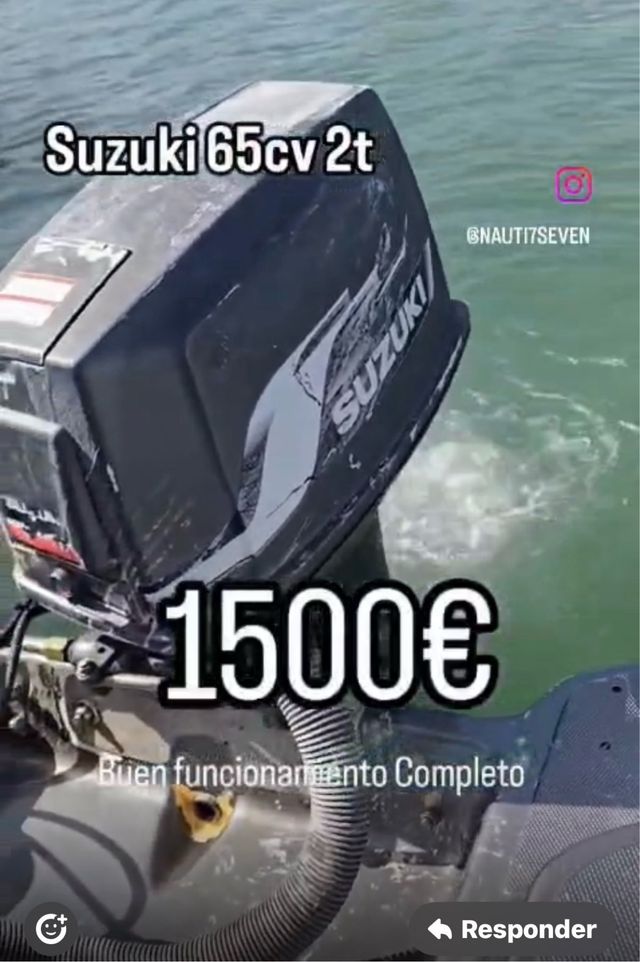 Suzuki 65cv 2t - 1500€