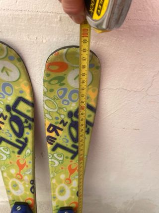 Esquís infantiles 98cm