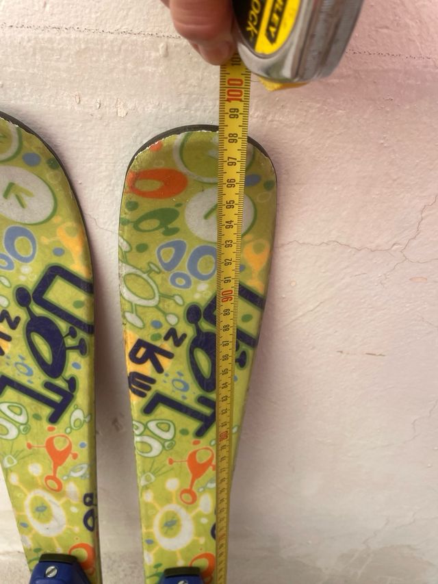 Esquís infantiles 98cm