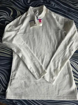 Camiseta térmica blanca talla L