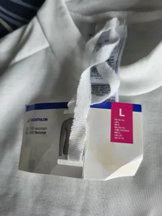 Camiseta térmica blanca talla L