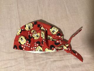 Gorro de enfermera tela Minnie Mouse