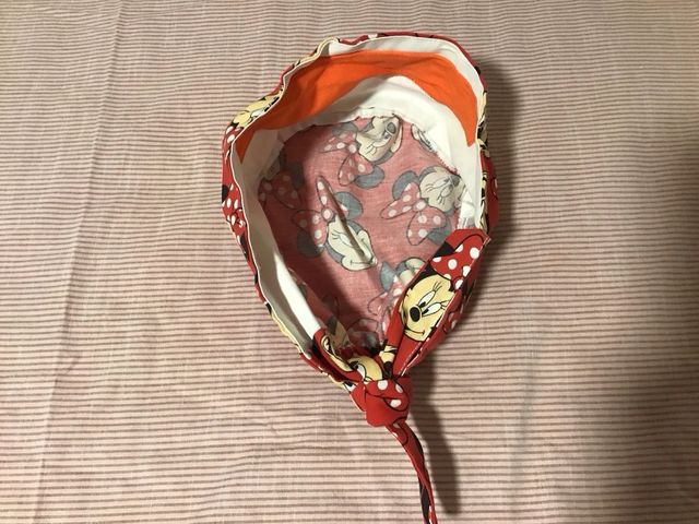 Gorro de enfermera tela Minnie Mouse