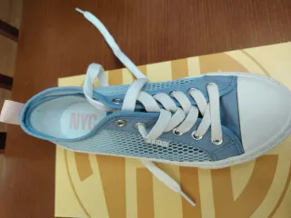 Zapatillas New Youth Azul y Blanco