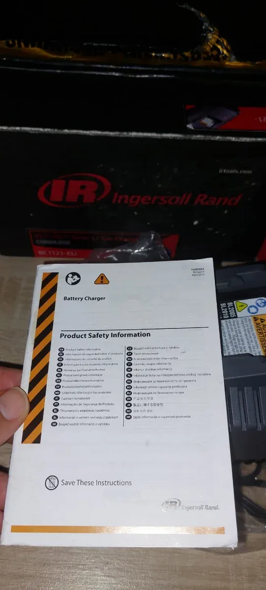 Cargador Batería Universal Ingersoll Rand BC1121