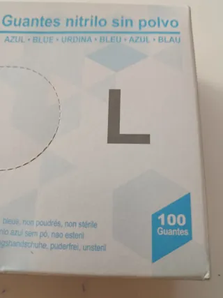 Caja Guantes Nitrilo Omega Line Talla L