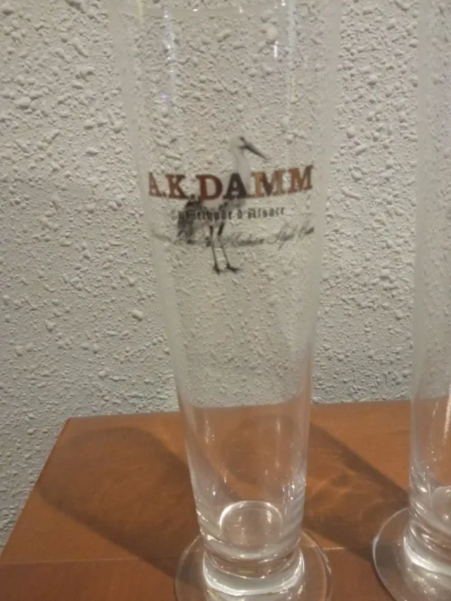 Copas cerveza A.K. Damm (2 unidades)