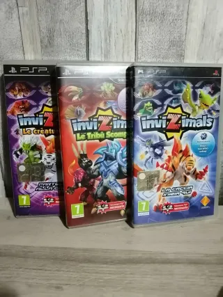 Videocamera Sony PSP-300 + 3 Giochi Invizimals