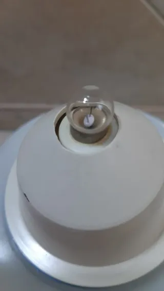 Lampada Superpila vintage anni '70