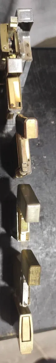 Lote de 7 mecheros vintage para coleccionista