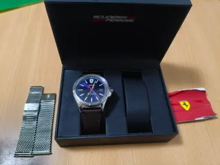 Orologio Scuderia Ferrari originale + cinturino metallico