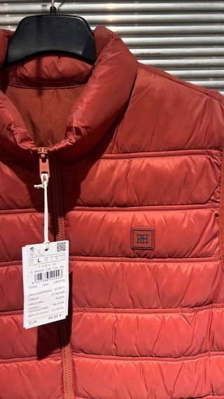 Chaleco Pedro del Hierro Talla L Rojo