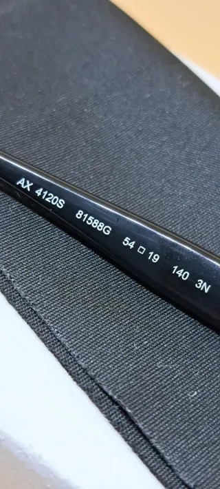 Gafas de sol Armani Exchange negras