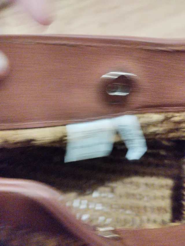 Bolso de mano tejido Natura