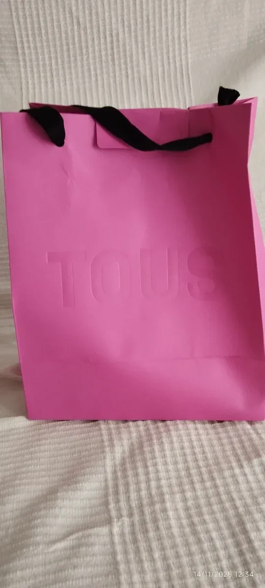 Cartera Tous Beige y Gris