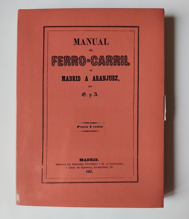 MANUAL DEL FERROCARRIL MADRID A ARANJUEZ