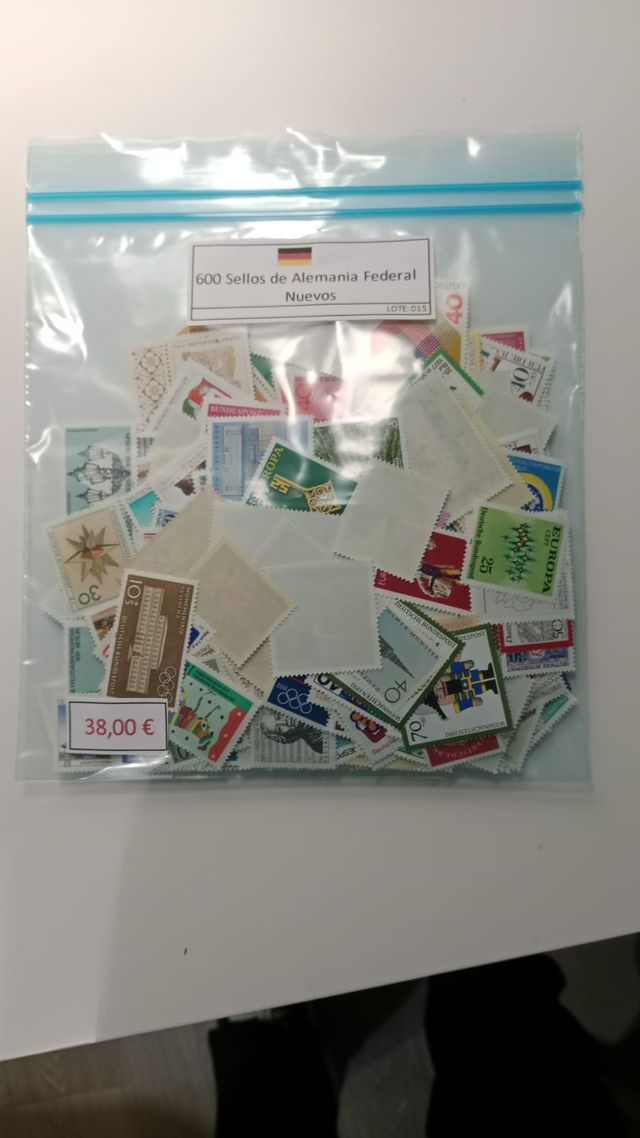 600 Sellos Alemania Federal Nuevos
