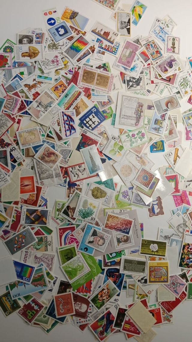 600 Selos Alemão Federal Novos