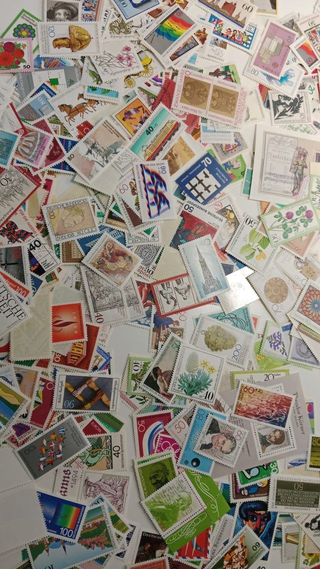 600 Sellos Alemania Federal Nuevos