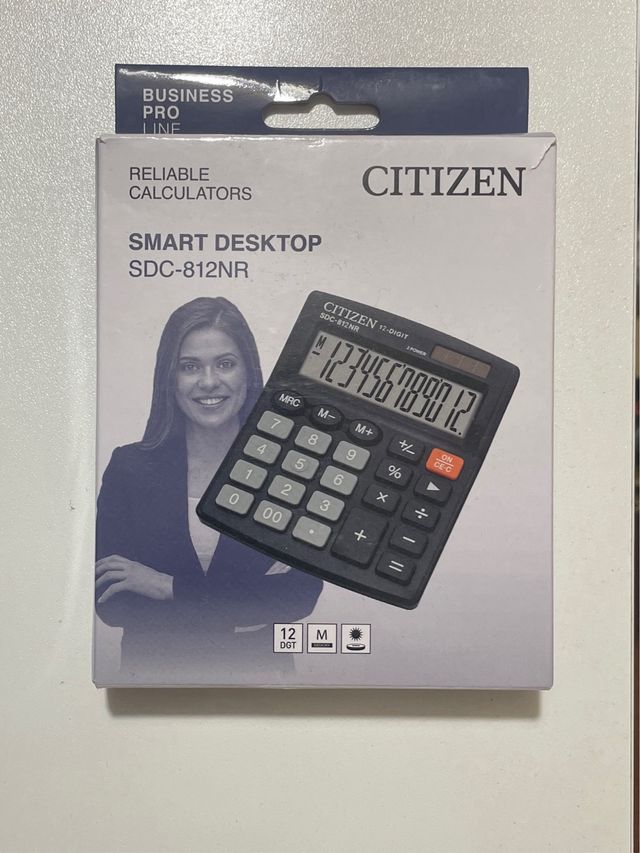 Calcolatrici Citizen SDC-812NR 12 cifre