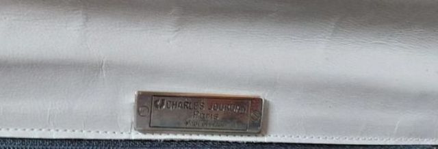 Bolso de fiesta Charles Jourdan negro y plata