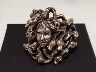 Anillo Medusa Plata 925