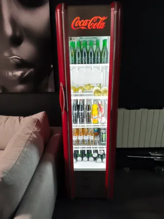 Nevera Coca-Cola Roja Vintage