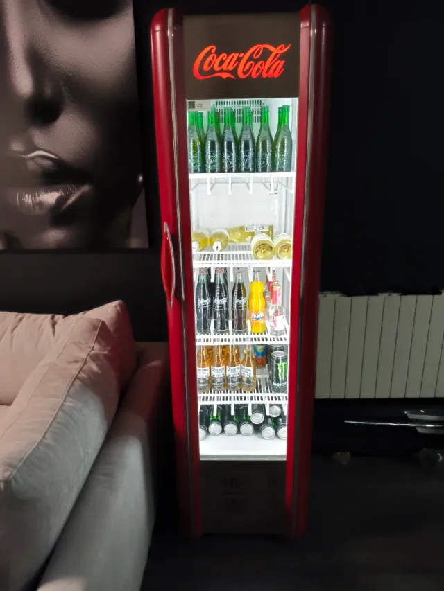 Nevera Coca-Cola Roja Vintage
