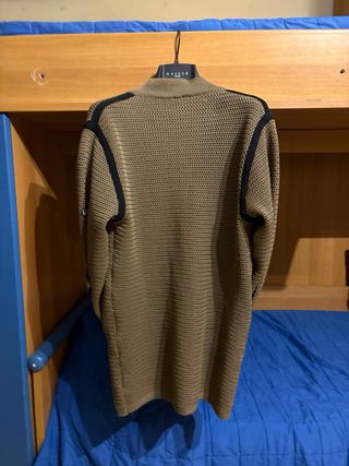 Cardigan zip Gianfranco Ferré marrone