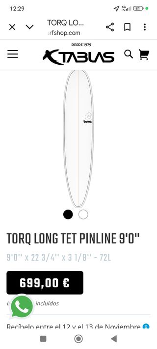 Longboard  9' TORQ