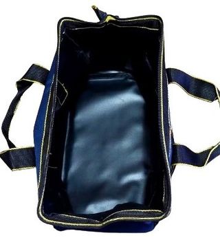 Bolsa porta herramientas AIRAJ 16" azul. NUEVA.