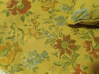 Copriletto singolo con cuscino floreale