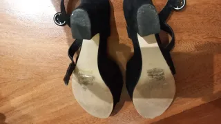 Sandalias negras plataforma Talla 37