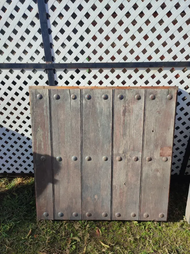 Puertas de madera vintage rústicas