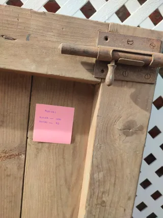 Puertas de madera vintage rústicas