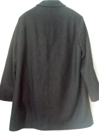 Abrigo de lana Emidio Tucci gris