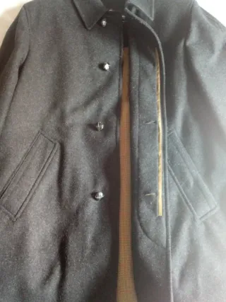 Abrigo de lana Emidio Tucci gris