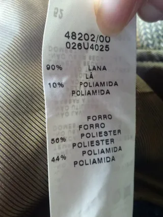 Abrigo de lana Emidio Tucci gris