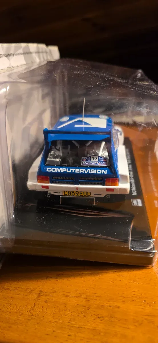 Modellino MG Metro 6R4 RAC Rally GB 1985