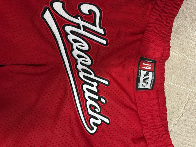 Pantalón corto Hoodrich rojo