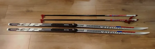 Esquís de fondo Salomon Active 8+ Bastones Madshus