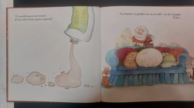 LA MAMA VA PONDRE UN OU