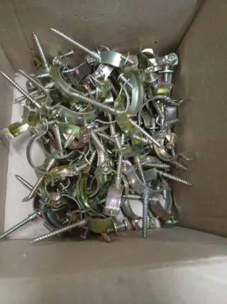 Abrazaderas metálicas 35mm (Pack)