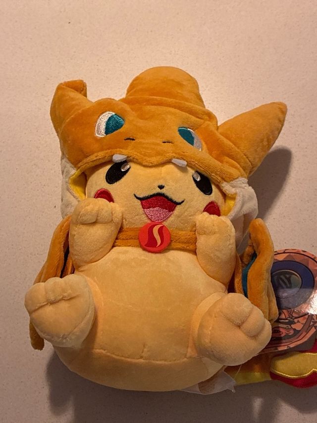 Peluche Pikachu Charizard Pokémon